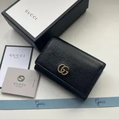 226 美品 GUCCI グッチ マーモント 3つ折り財布のサムネイル