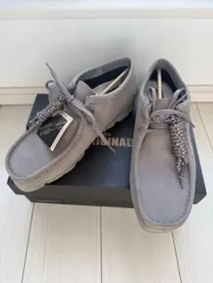 Clarks WallabeeGTX Grey Suede