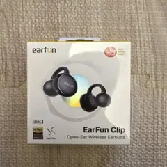 【24H以内発送！】新品未開封 EarFun Clip イヤーカフ型　ブラック