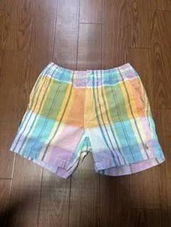 Polo Ralph Lauren マドラスチェック　ショーツ　S