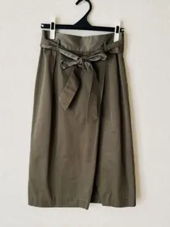 スリット スカート タイトスカート L