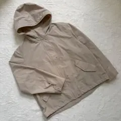 UNIQLO コットンブレンドパーカー マウンテンパーカー フード付き　L