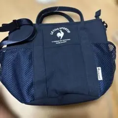 le coq sportif ネイビー ショルダーバッグ