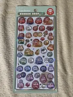 ボンボンドロップシール　和柄　だるま　正規品