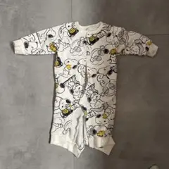 ロンパース 裏起毛　スヌーピー　70cm