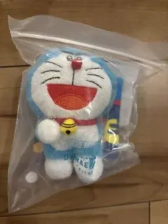 100% ドラえもん & フレンズ ぬいぐるみキーホルダー 鼻ちょうちん