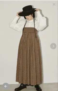 TODAYFUL チェックワイドコンビネゾン 38B級品 - メルカリ