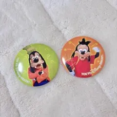 グーフィー マックス 缶バッジ