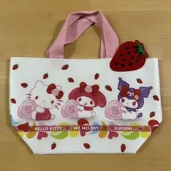 サクマ×サンリオキャラクターズ　トートバッグ　ランチトート