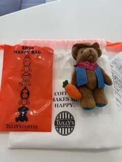 TULLY'S COFFEE 2025HAPPY BAG マスコット