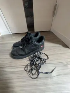 Nike Air Force 1 ブラック Supreme