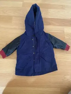 petit main フード付きジャケット 80サイズ ネイビー