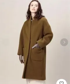 キャメルロングコートのサムネイル