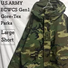美品 米軍実物 ECWCS Gen1 GORE-TEX ウッドランドカモ L-Sのサムネイル