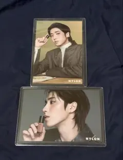 NARS NYLON JAPAN ポストカード 2枚　HAN Straykids