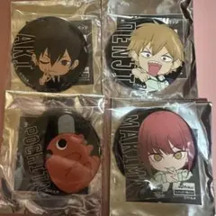 チェンソーマン　デフォルメ缶バッジ　デンジ マキマ 早川アキ ポチタ