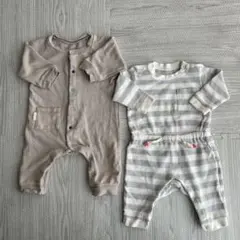 branshe ブランシェス ロンパース 長袖　70cm 男の子　2セット