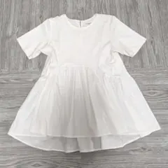 OPAQUE.CLIP ペプラム 半袖 カットソー Sサイズのサムネイル