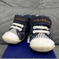 ⭐︎たま様⭐︎ Miki House ファーストシューズ　インディゴブルー 11cm