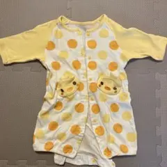 水玉模様ロンパース 50-60cm