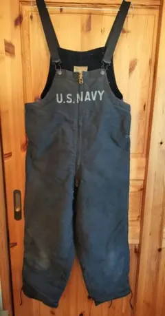 U.S. NAVY デッキパンツ　フロントTALONジッパー　ホックタイプ