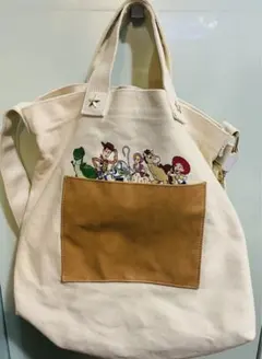 ディズニー トイストーリー ショルダー トート バッグ