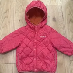 mont-bell キッズ ダウンコート ピンク　オレンジ　リバーシブル