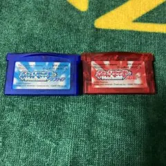 ゲームボーイアドバンスソフト ポケットモンスタールビー サファイア 2本セット