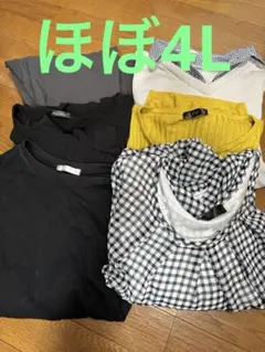 4L まとめ売り 長袖 シャツ パンツ ズボン
