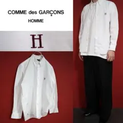 【美品】COMME des GARCONS HOMME 08AW H刺繍 シャツのサムネイル