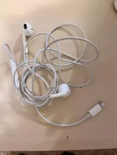 Apple Lightningイヤフォン ホワイト