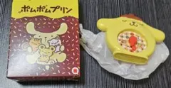 ポムポムプリン　ハッピーセット　とけい型メモスタンド