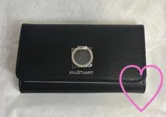 新品未使用　JILL STUART キーケース リング 黒　ブラック　牛革