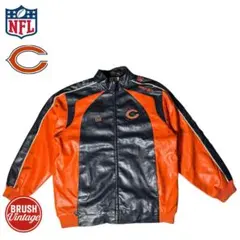 t405NFLシカゴベアーズレザージャケットスタジアムジャンパースタジャンUSA