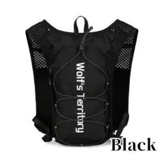 ランニング用バックパック ブラック　ジョギング　サイクリング
