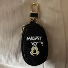 ミッキーマウス キーケース ブラック