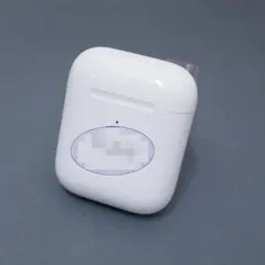 エアーポッズ 充電ケースのみ アルファベットつき USED品 第二世代 Qi