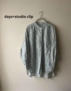 days 花柄 長袖シャツスタディオクリップのサムネイル