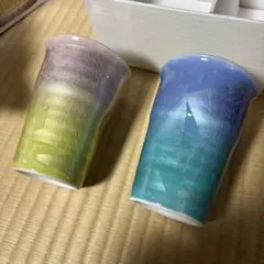 九谷焼　ペアフリーカップ