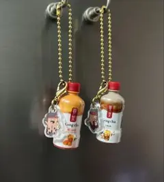 Gong cha ゴンチャミニチュアキーホルダー 2個セット