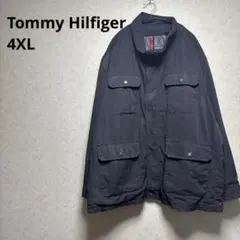 【4XL】TOMMY HILFIGER ブラックジャンパー