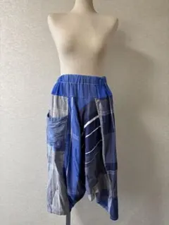 タマキニイメ dachs ダックス マルチチェック サルエルパンツ wa2