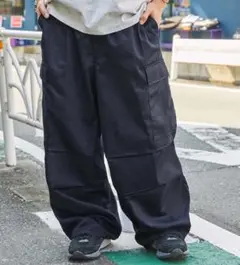 テーパード ワークパンツ