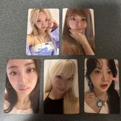 LESSERAFIM CRAZY ユニバーサル 特典 トレカ コンプ