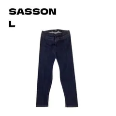 SASSON ジーンズ ブルー L 古着のサムネイル