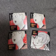 ハイキュースクエアステッカーリエーフ＆夜久