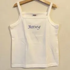 ROXY ロキシー キャミソール 白 ラインストーン 新品タグ付 Fのサムネイル