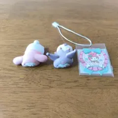 サンリオ ガチャ ふにゅまるシリーズ マイメロディ＆クロミマイメロディ ＋おまけ