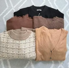 レディース　ニット.セーター5点まとめ売り