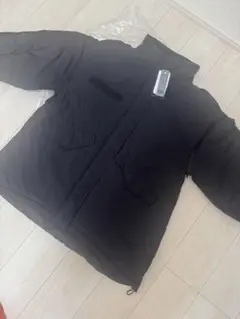 お値下げ可！タグ付き未使用！ 2WAYブラック ロングモッズコート